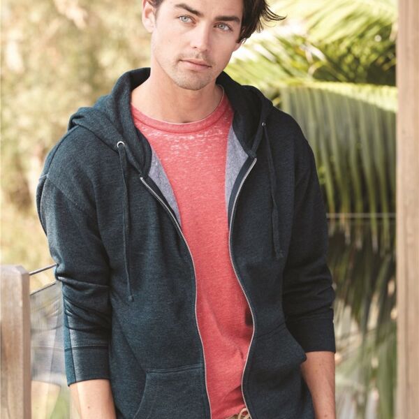 Midweight Full-Zip Hooded Sweatshirt Thumbnail