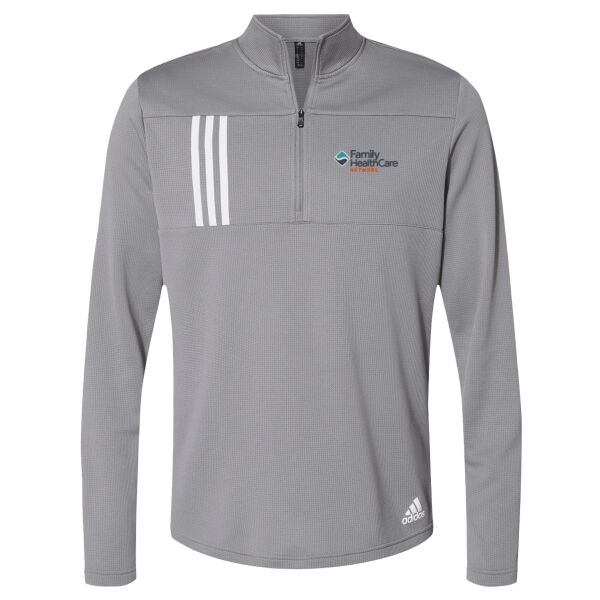 Adidas - 3-Stripes Double Knit Quarter-Zip Pullover Thumbnail